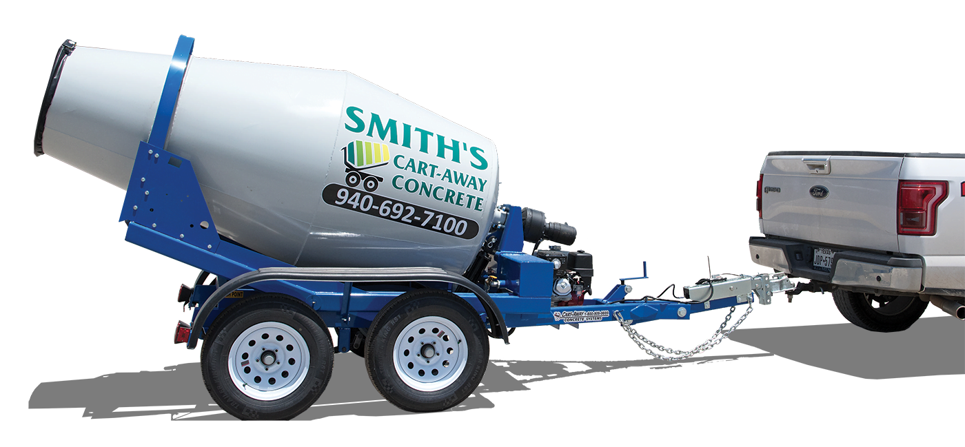 concrete mixers, concrete mixers, Smith’s Cart Away Concrete, portable concrete mixers